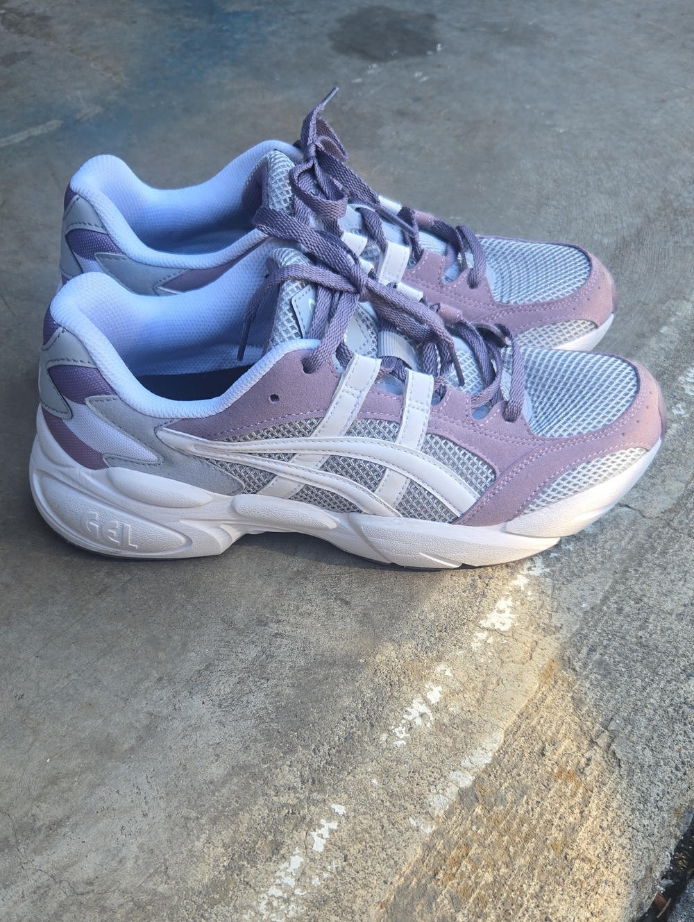 Asics Gel BND Purple Grey Mesh Women 10